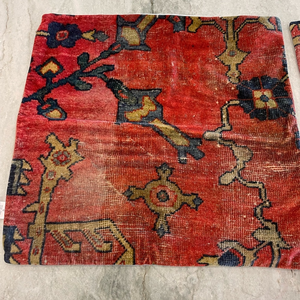 Pottery Barn Dara Velvet Pillow Cover 22”